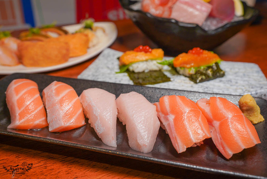 台南海鮮丼》風驛鮨味壽司丼飯專賣店,炙燒海鮮丼、炙燒握壽司,不吃生魚料理也OK~ @緹雅瑪 美食旅遊趣