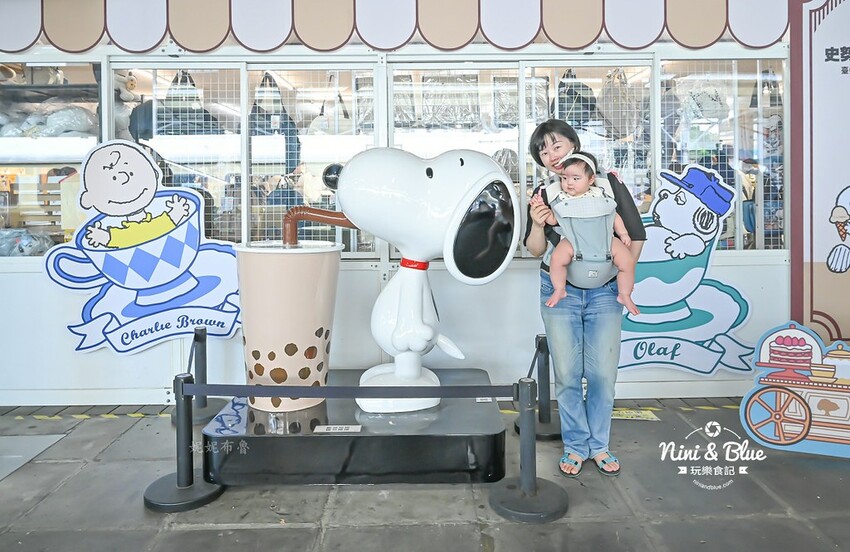 史努比甜點世界快閃店~史努比巨型氣偶和周邊限量商品