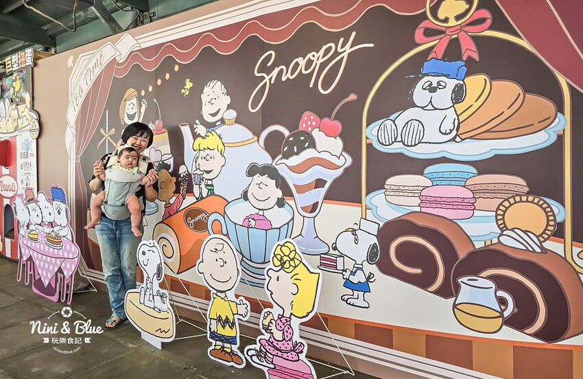 史努比甜點世界快閃店~史努比巨型氣偶和周邊限量商品