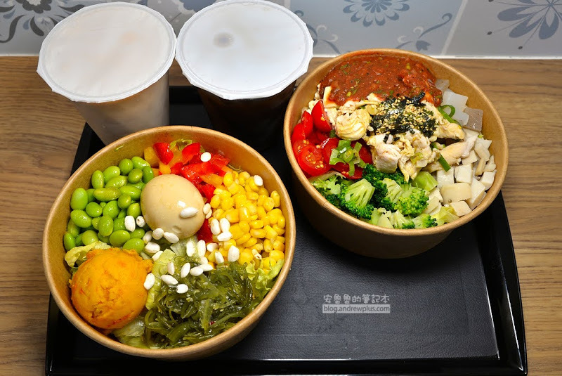 MABO POKE 夏威夷沙拉拌飯 板橋外送健康餐盒,輕食,健身低卡高蛋白外帶外送便當