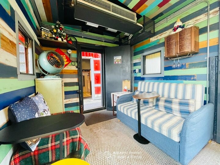 遠眺美麗海景，依傍翠綠高山，一週營業三個半天的美式復古車廂，台東都蘭咖啡車廂 @魚兒 x 牽手明太子的「視」界旅行