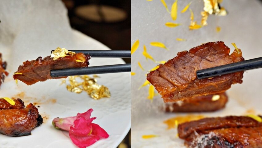 【忠孝復興】東方富御精緻料理-網評4.4星的豪華浮誇的精緻中菜,驚豔好吃、價格實惠,母親節全家宴請媽媽最適合!