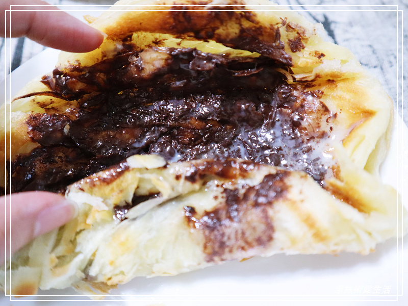 忠貞甩餅-桃園中壢/千層拉絲甩餅.甜鹹口味皆有 - 潔絲蜜愛生活