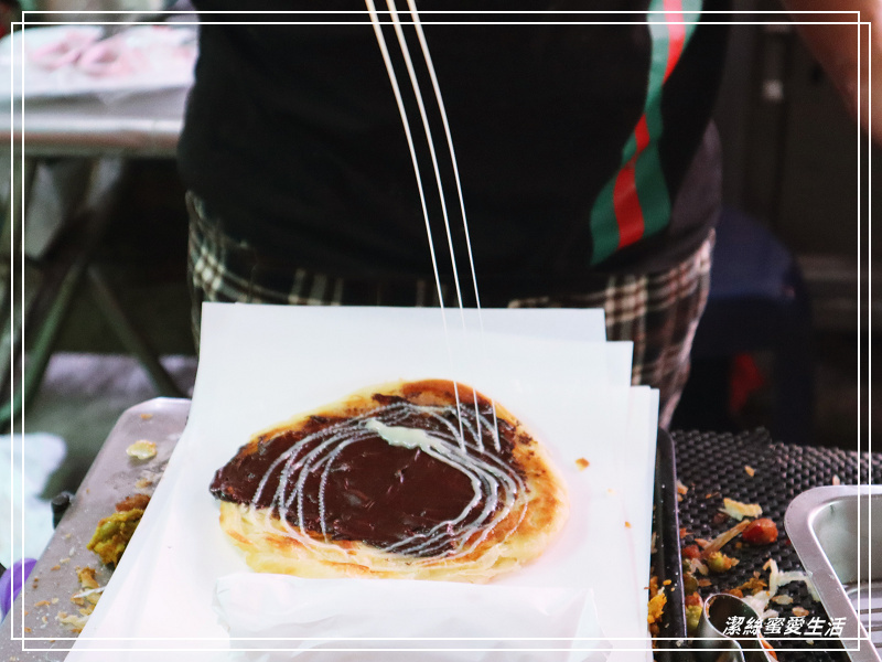 忠貞甩餅-桃園中壢/千層拉絲甩餅.甜鹹口味皆有 - 潔絲蜜愛生活