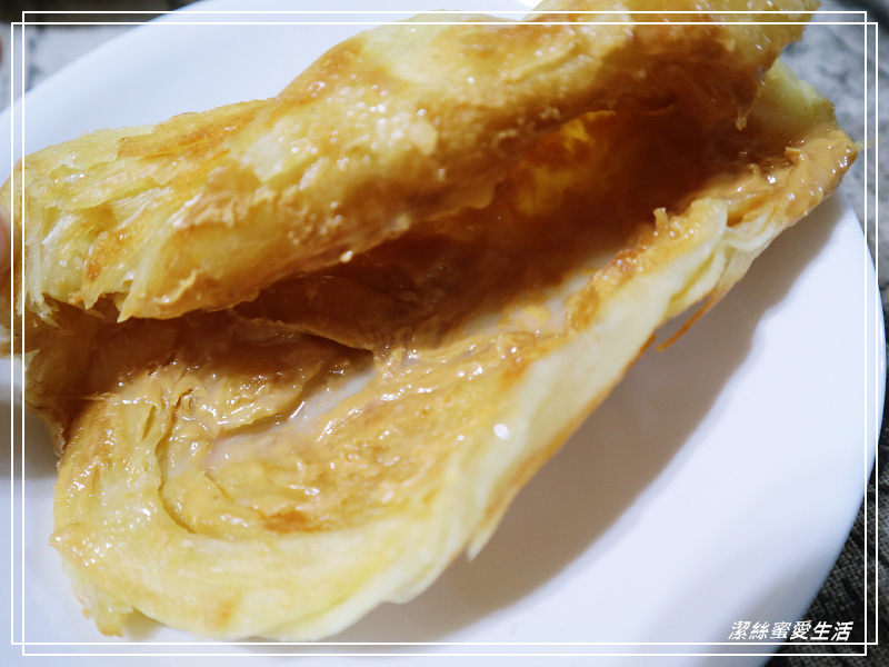 忠貞甩餅-桃園中壢/千層拉絲甩餅.甜鹹口味皆有 - 潔絲蜜愛生活