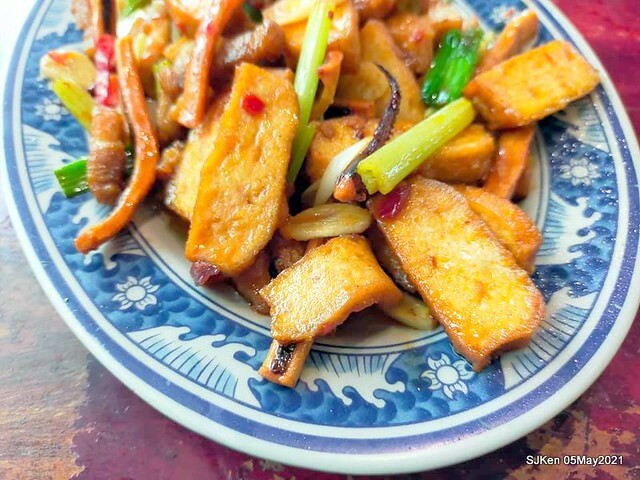 「 金樺城熱炒鵝肉擔」(Taiwanese Hot Fried dishes)， Taipei, Taiwan,SJKen,May 5, 2021.