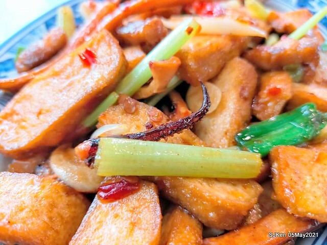 「 金樺城熱炒鵝肉擔」(Taiwanese Hot Fried dishes)， Taipei, Taiwan,SJKen,May 5, 2021.