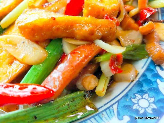 「 金樺城熱炒鵝肉擔」(Taiwanese Hot Fried dishes)， Taipei, Taiwan,SJKen,May 5, 2021.