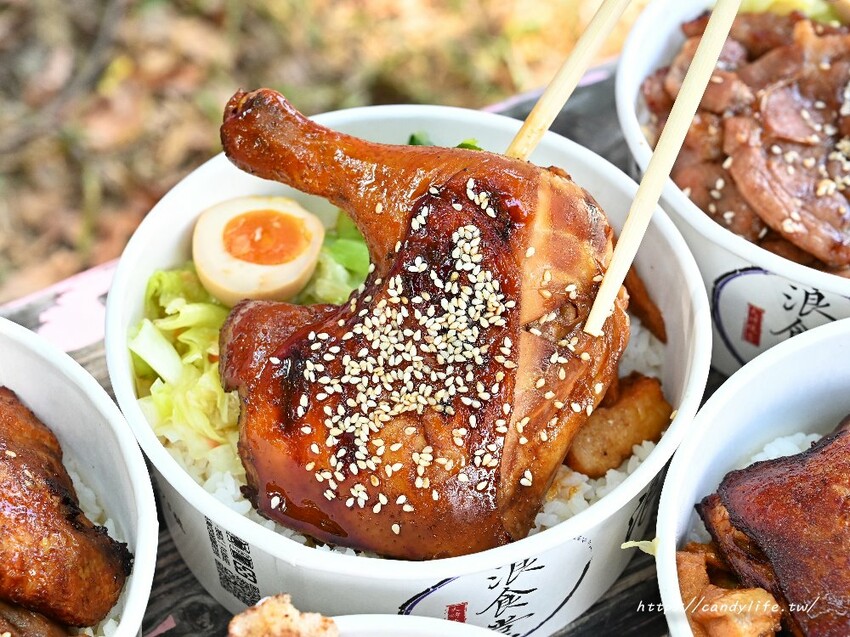 浪食堂火烤便當｜台中好吃便當推薦！招牌烤雞腿飯超銷魂，醬烤入味，肥美大支，還有精緻會議便當～