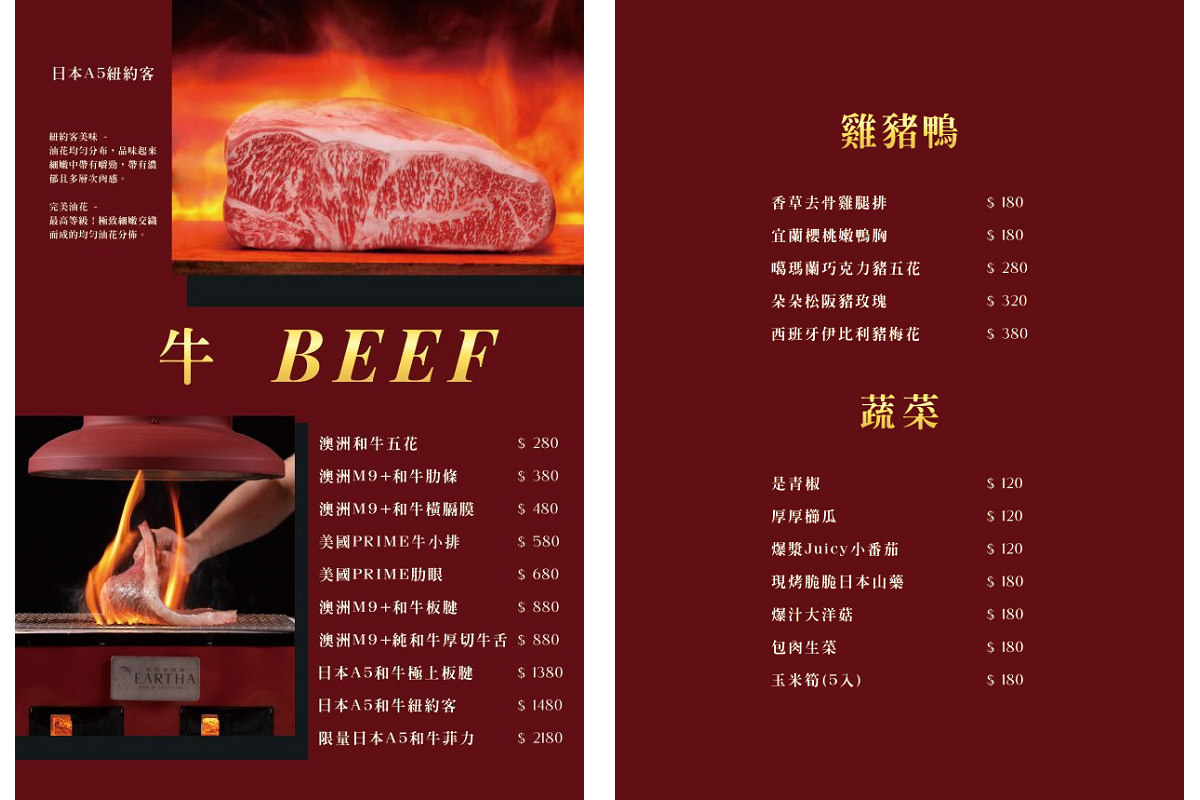 【台中北區美食】Eartha 燒肉餐酒館｜用珠寶盒裝肉！都會型燒肉視覺、味覺一次滿足！ | 別墅裡的 100 種味道