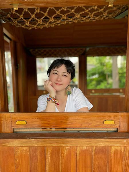 嘉義市北門驛│檜來嘉驛檜木列車：紅色懷舊檜木火車