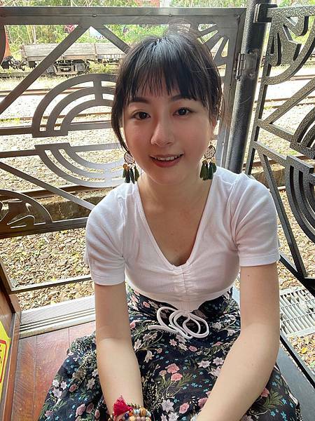 嘉義市北門驛│檜來嘉驛檜木列車：紅色懷舊檜木火車