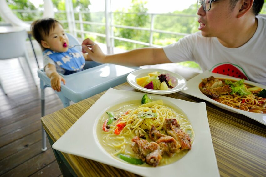 食記|台南玉井 魔法森林景觀咖啡小餐館 森林環繞、玻璃天空步道 台南景觀餐廳推薦! - 奇奇一起玩樂趣