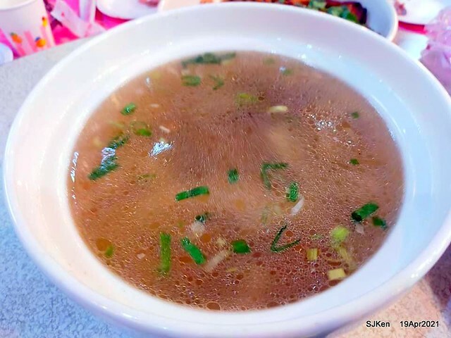 「988生猛海鮮餐廳」(Seafood restaurant), Keelung city,  Taiwan, Apr 19, 2021.