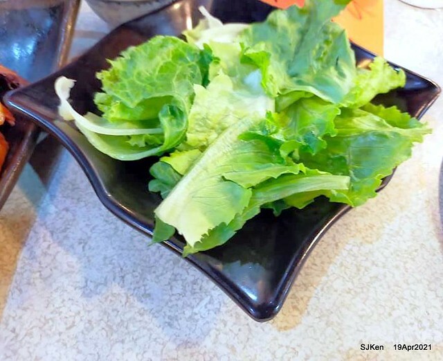 「988生猛海鮮餐廳」(Seafood restaurant), Keelung city,  Taiwan, Apr 19, 2021.