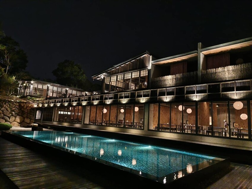 57575.jpg - 【台中.新社】落花飛院日系無菜單料理必須預約。十年花上億打造侘寂庭院風格