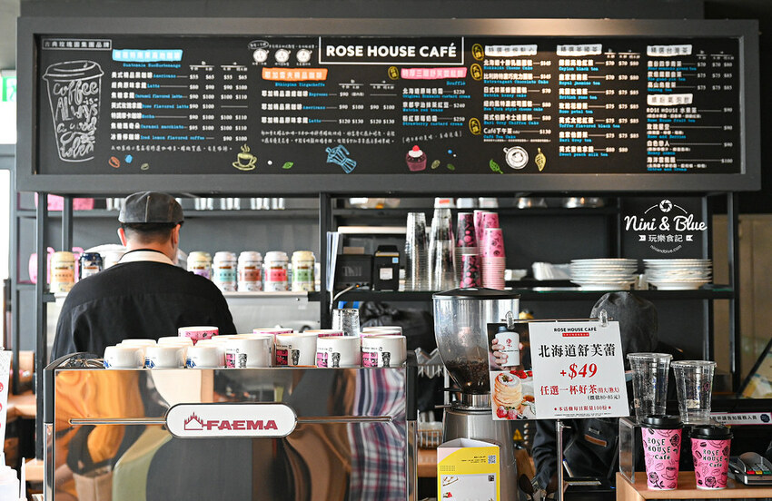 台中梧棲平價好吃特厚三層舒芙蕾鬆餅、精品咖啡與無敵大海景-妮妮布魯