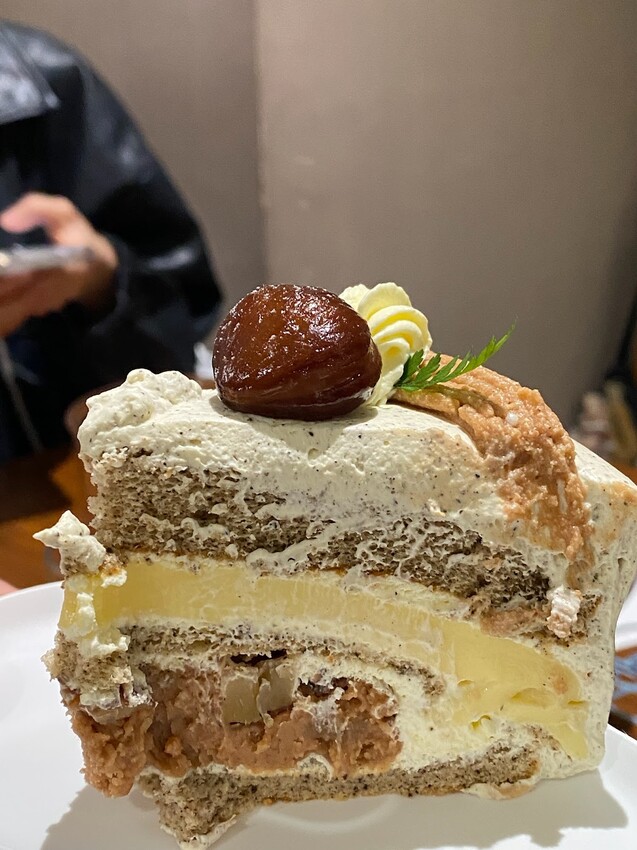 新北市三重區🌰超好吃栗子奶霜 ｜ 4K手作烘焙 ｜無反式脂肪的動物鮮奶油