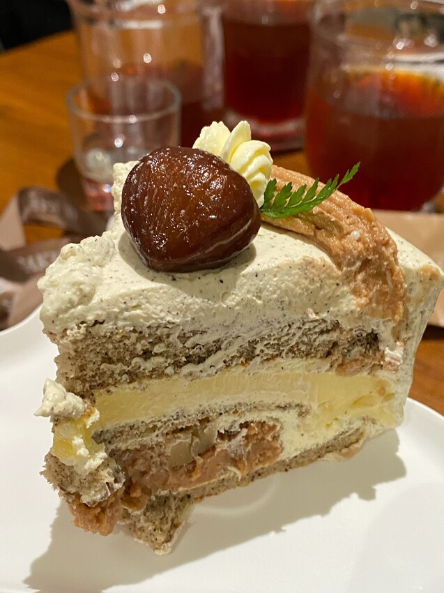 新北市三重區🌰超好吃栗子奶霜 ｜ 4K手作烘焙 ｜無反式脂肪的動物鮮奶油