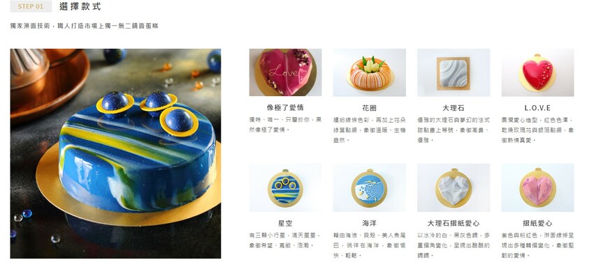 台中西區，亮眼吸睛的網美風格蛋糕-P&Js Pâtisserie 法式鏡面蛋糕。 - 微笑Joe幸運