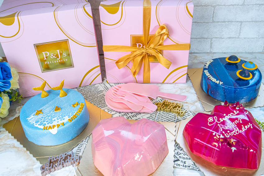台中西區，亮眼吸睛的網美風格蛋糕-P&Js Pâtisserie 法式鏡面蛋糕。 - 微笑Joe幸運