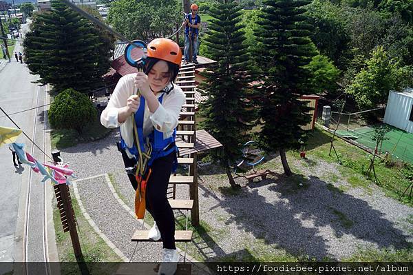 【宜蘭-旅遊】宜蘭天送埤森鐵文創園區　伐木星空12米高空滑索，訓練你的膽量，還能眺望龜山島和蘭陽平原