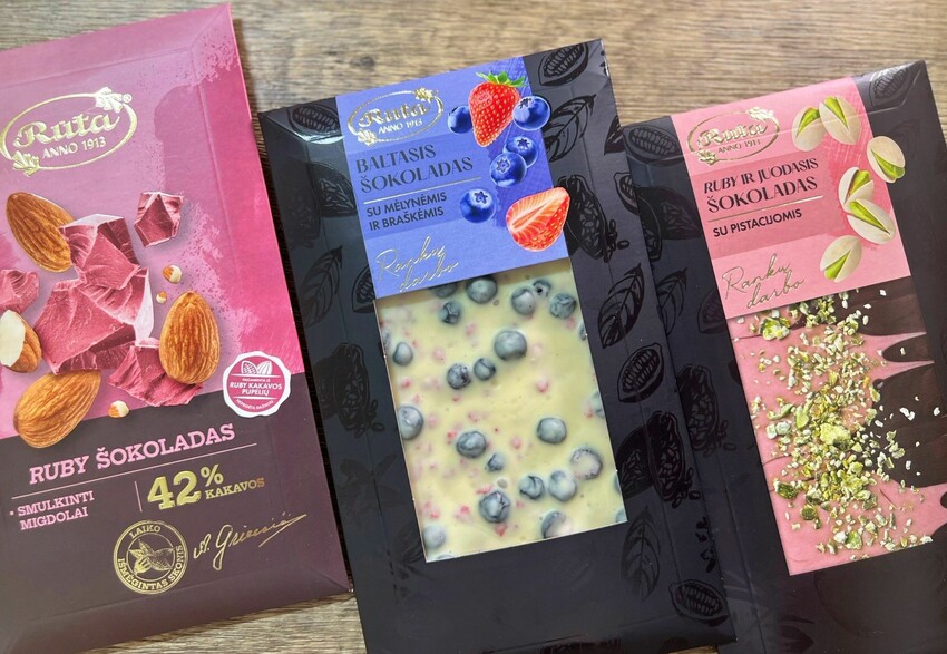 情人節巧克力🍫露特巧克力｜精選巧克力禮盒、75% 紅寶石開心果黑巧克力，浪漫七夕首選