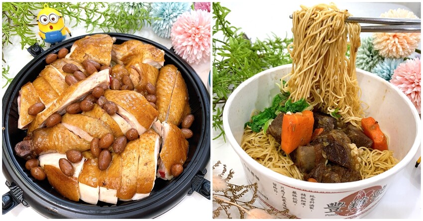 台中便當推薦,必點港式油雞、牛肉撈麵超好吃,免費藥膳雞湯喝到飽,獨家紹興醉蝦、排骨飯只有河南店有