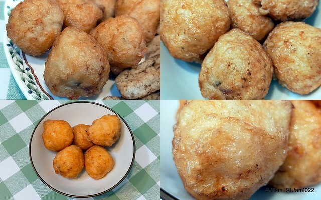 「陳季炸雞石牌店」(Fried Salted Chicken , Tempura & cuttlefish balls, Taiwanese light dishes booth), Taipei, Taiwan, SJKen, Jan 1, 2022. 「陳季炸雞石牌店」(Fried Salted Chicken , Tempura & cuttlefish balls, Taiwanese light dishes booth), Taipei, Taiwan, SJKen, Jan 1, 2022.
