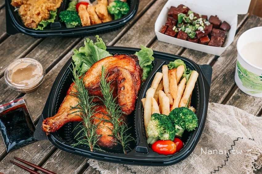 新品熊貓主題餐盒搭配炸霜降牛排萌度指數爆表、迷迭香烤半雞允指回味，熊貓食堂