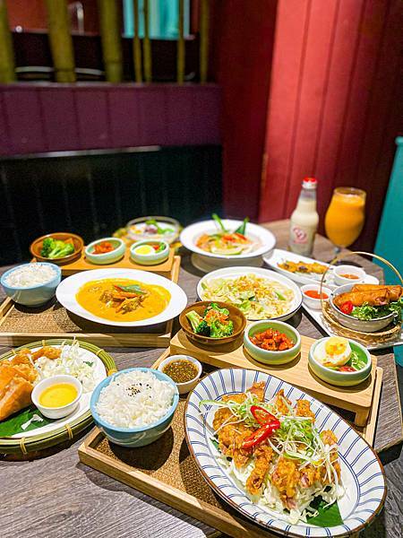 (台北松江南京站)泰舍泰式料理第一店 中山區捷運站美食 米塔集團新開幕異國料理 一人也可享用泰式定食 大份量好吃cp值高