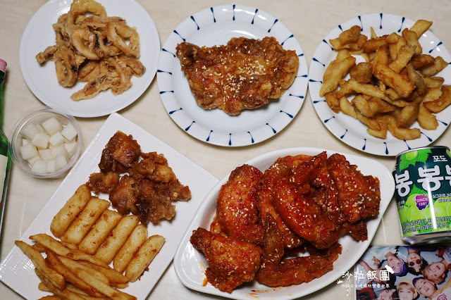 東區外帶外送美食『韓金量新韓式炸雞(台北大安店)』獨創9種醬料/一中街人氣美食