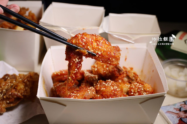 東區外帶外送美食『韓金量新韓式炸雞(台北大安店)』獨創9種醬料/一中街人氣美食