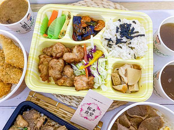 (台北西門町站)櫻木食堂 台北萬華西門町外帶日式定食美食推薦 日本廚師傳達道地的日本料理 咖哩豬排燒肉丼飯可樂餅滿滿日式風味又好吃