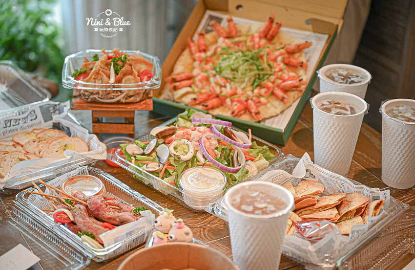 雛菊見DAISY HOUSE |台中南屯森林系美翻餐廳，防疫四人餐只要870元再送手做馬林糖 Nini and Blue 玩樂食記