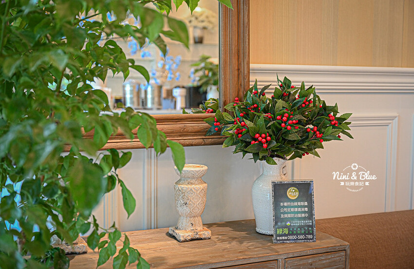 雛菊見DAISY HOUSE |台中南屯森林系美翻餐廳，防疫四人餐只要870元再送手做馬林糖 Nini and Blue 玩樂食記