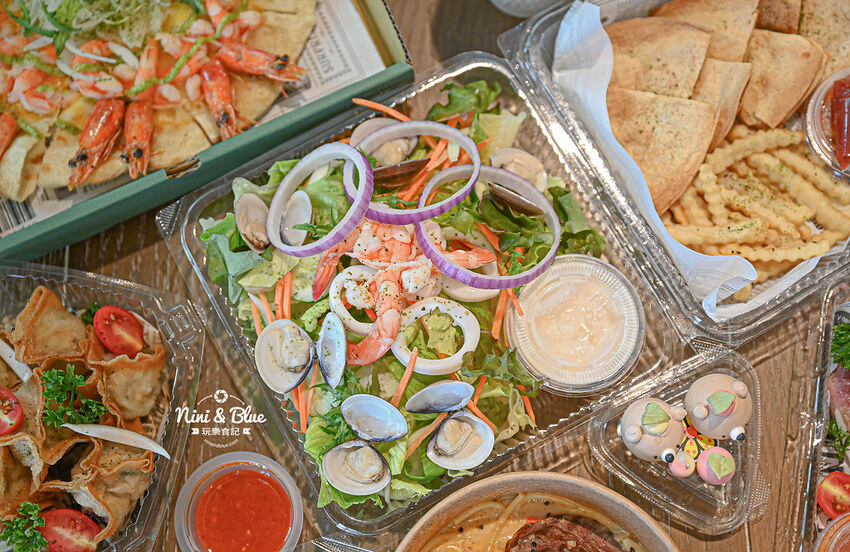 雛菊見DAISY HOUSE |台中南屯森林系美翻餐廳，防疫四人餐只要870元再送手做馬林糖 Nini and Blue 玩樂食記