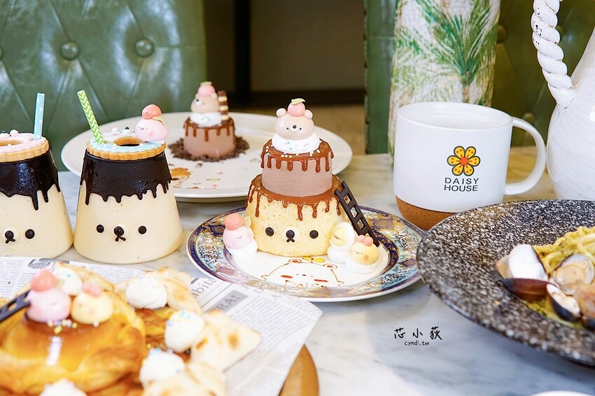 雛菊見DAISY HOUSE 台中南屯店，森林系網美特色餐廳，首創客製化畫盤生日慕斯壽星優惠，晚餐慶祝更浪漫，分享餐749元起 - Cyndni loves享食天堂