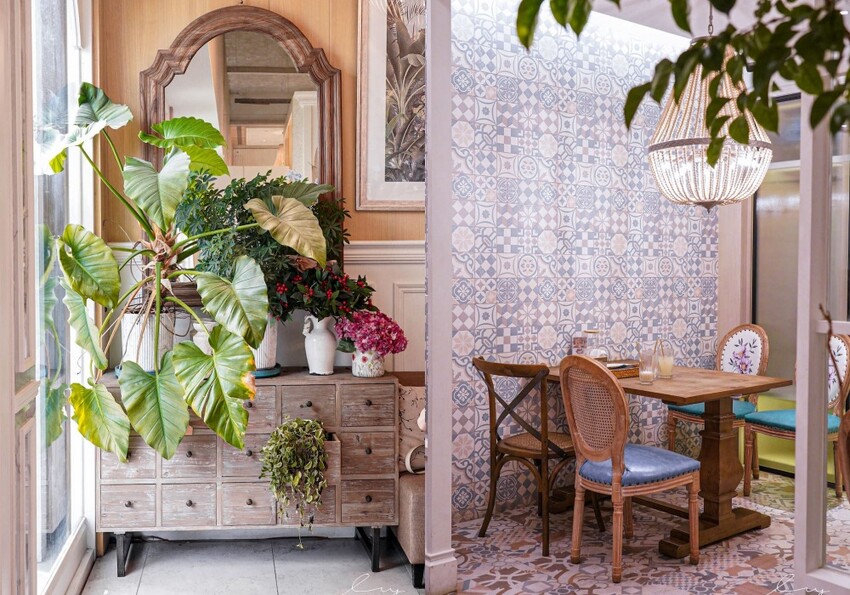 雛菊見 |台中萌到尖叫的森林系餐廳，必推4人套餐＋萌系布丁熊甜點套餐，讓人捨不得吃！當月壽星提前預訂還能客製化畫盤～ - 艾薇覓食趣