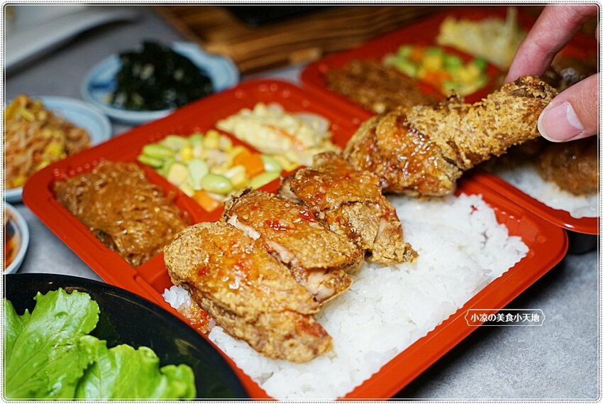 韓劇主角都在吃！台中少見韓式豬腳，道地韓風美味，便當只要$90還附湯飲料！(中場無休息)