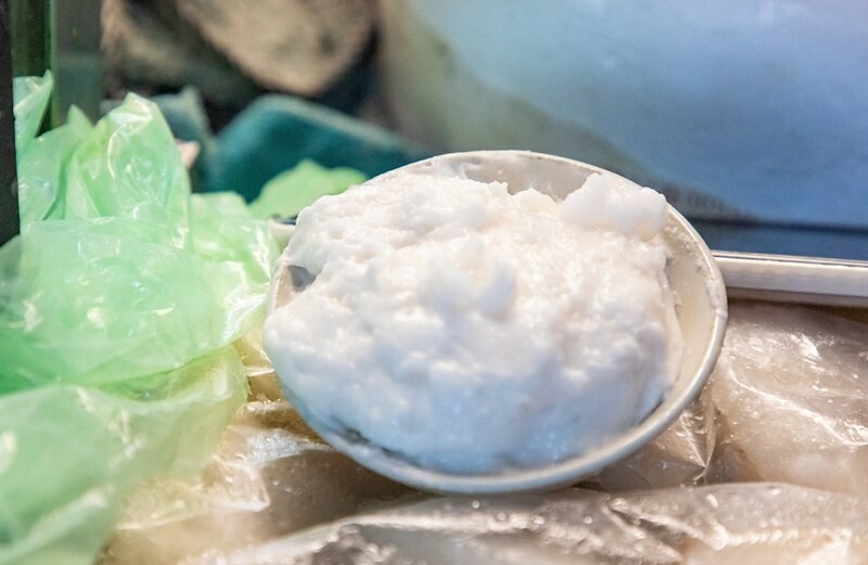 【板橋區美食里-埔墘的味道之十一】馬路慶肉圓麵線.四十年三輪車老攤.萬華.板橋人記憶中叫沿街叫賣的麵線肉