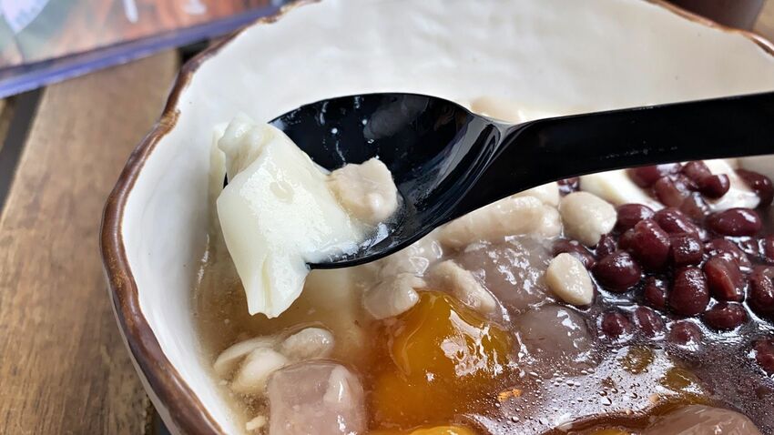 [台中西區]范力人豆花剉冰｜手工熬製黑糖漿｜純手工豆花｜每日限量｜特製糖水甜而不膩還帶冬瓜清香｜防疫外帶甜品｜內附菜單