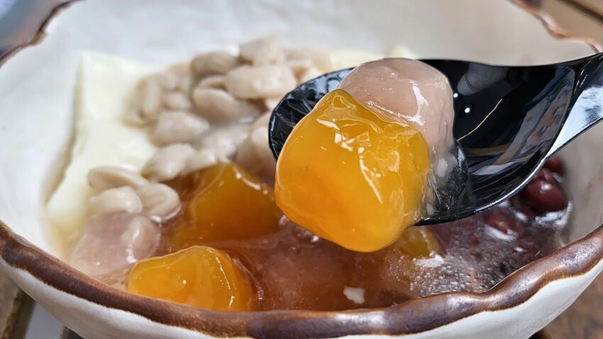 [台中西區]范力人豆花剉冰｜手工熬製黑糖漿｜純手工豆花｜每日限量｜特製糖水甜而不膩還帶冬瓜清香｜防疫外帶甜品｜內附菜單