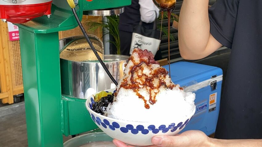 [台中西區]范力人豆花剉冰｜手工熬製黑糖漿｜純手工豆花｜每日限量｜特製糖水甜而不膩還帶冬瓜清香｜防疫外帶甜品｜內附菜單