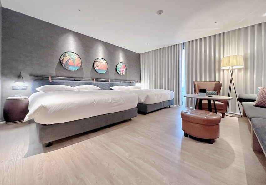 台南住宿/捷絲旅台南十鼓館，一泊二食住宿分享，再享絕美露天泳池，放空渡假來這！