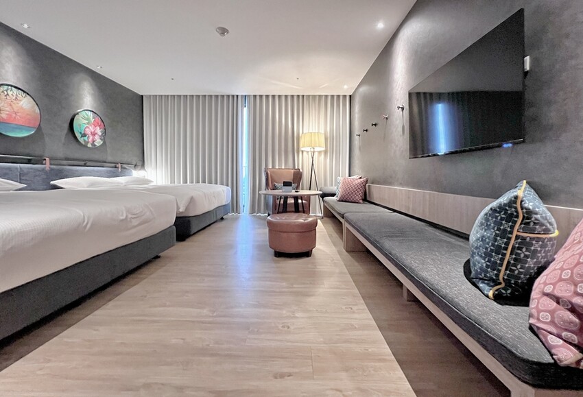 台南住宿/捷絲旅台南十鼓館，一泊二食住宿分享，再享絕美露天泳池，放空渡假來這！