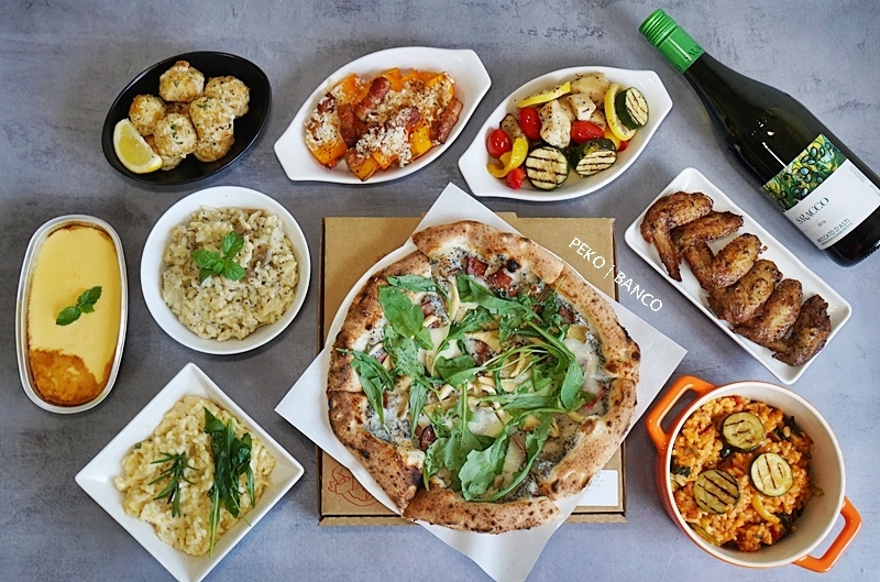 松江南京美食.BANCO.拿波里披薩.BANCO窯烤披薩.窯烤披薩.BANCO菜單.BANCO分店.