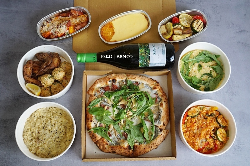 松江南京美食.BANCO.拿波里披薩.BANCO窯烤披薩.窯烤披薩.BANCO菜單.BANCO分店.