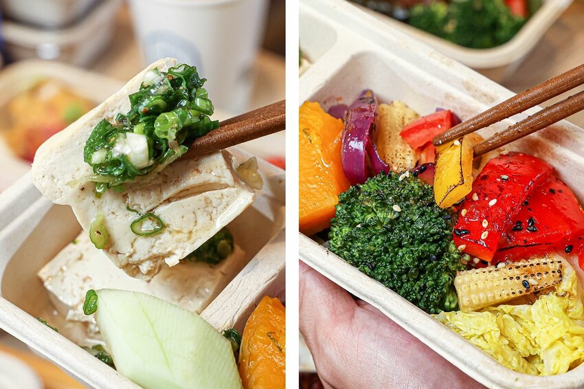 隱身彰基附近好吃日出川鹽麴舒肥餐盒!必點每日限量蒜香舒肥莎朗牛,好吃到天天都想買。