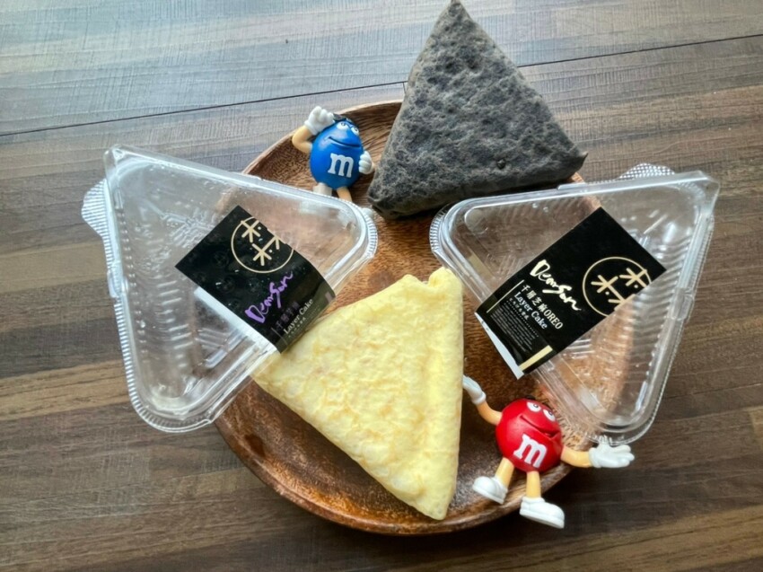 [宅配] 迪爾森戀人~大理石紋質感風。獨家三角千層甜點